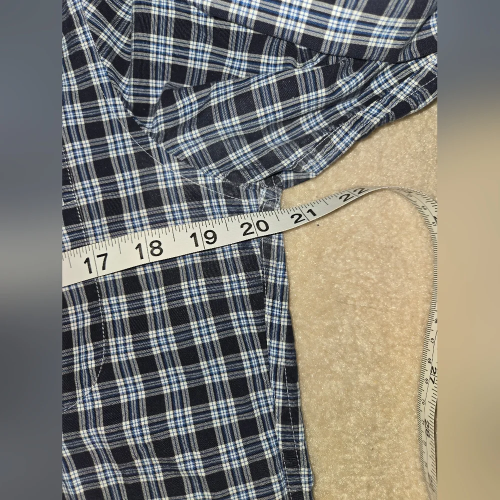 J.Crew Men's M Slim Fit Checkered Shirt